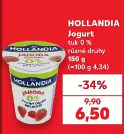 Kaufland Hollandia jogurt nabídka