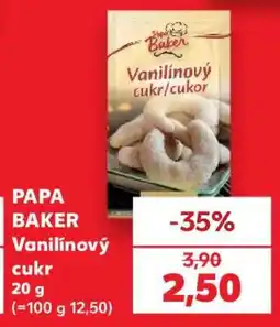 Kaufland PAPA BAKER Vanilínový cukr nabídka