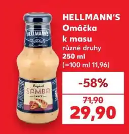 Kaufland Hellmann’s Omáčka k masu nabídka