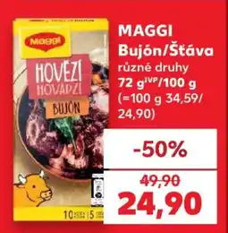 Kaufland MAGGI Bujón/ Šťáva nabídka