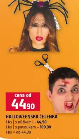 Terno Halloweenska čelenka nabídka