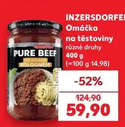 Kaufland INZERSDORFER Omáčka na těstoviny nabídka