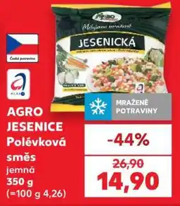 Kaufland AGRO JESENICE Polévková směs jemná nabídka
