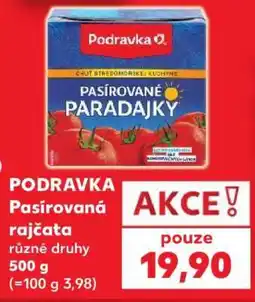 Kaufland Podravka Pasírovaná rajčata nabídka