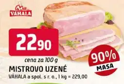Trefa Mistrovo uzené nabídka