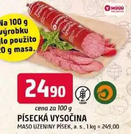 Trefa Písecká Vysočina maso uzeniny píšek nabídka
