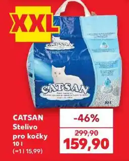 Kaufland CATSAN Stelivo pro kočky 10 l nabídka