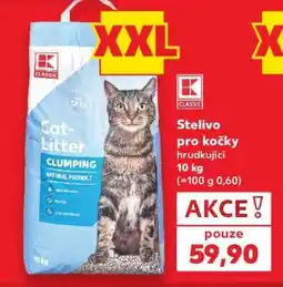 Kaufland Stelivo pro kočky hrudkující 10 kg nabídka