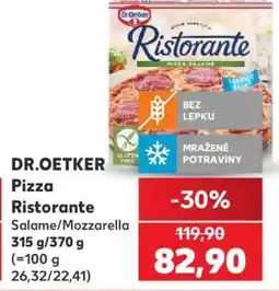 Kaufland DR.OETKER Pizza Ristorante Salame/Mozzarella nabídka