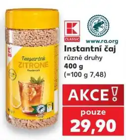 Kaufland Instantní čaj nabídka