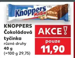 Kaufland KNOPPERS Čokoládová tyčinka nabídka