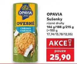 Kaufland OPAVIA Sušenky nabídka