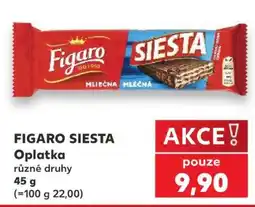 Kaufland FIGARO SIESTA Oplatka nabídka