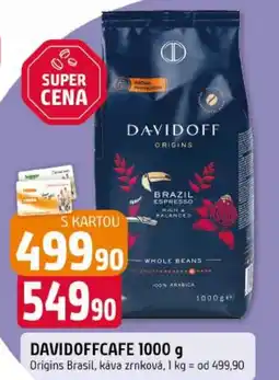Trefa Davidoff cafe origins brasil nabídka
