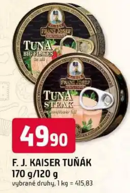 Trefa F. J. Kaiser tuňák nabídka
