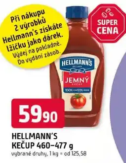 Trefa Hellmann's kečup nabídka