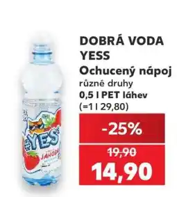 Kaufland DOBRÁ VODA #YESS nabídka