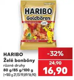Kaufland HARIBO Želé bonbóny nabídka