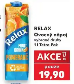 Kaufland RELAX ovocný nápoj nabídka