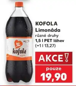 Kaufland KOFOLA Limonáda nabídka