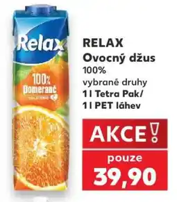 Kaufland RELAX Ovocný džus nabídka