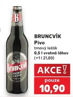 Kaufland BRUNCVÍK Pivo nabídka
