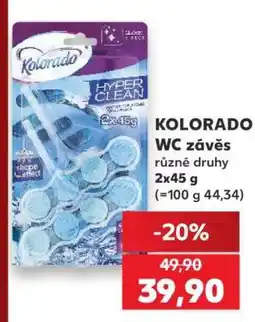 Kaufland KOLORADO WC závěs nabídka