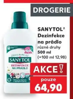 Kaufland Sanytol Dezinfekce na prádlo nabídka
