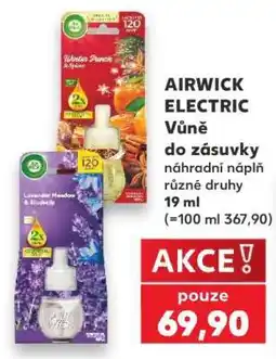 Kaufland AIRWICK ELECTRIC Vůně do zásuvky nabídka
