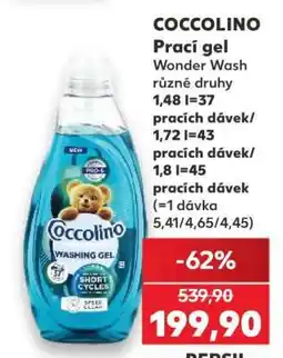 Kaufland Coccolino prací gel nabídka