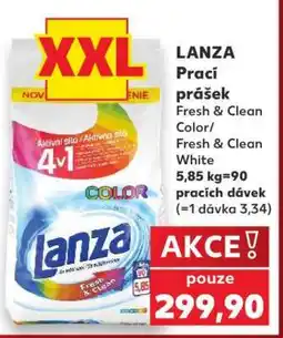 Kaufland Lanza PRACÍ PRÁŠEK nabídka