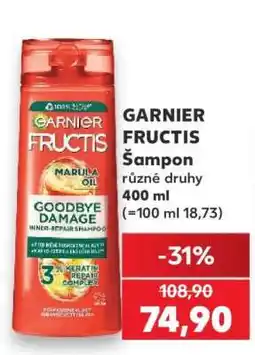 Kaufland Garnier Fructis šampon nabídka