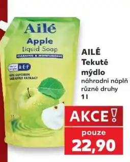 Kaufland AILE Tekuté mýdlo nabídka