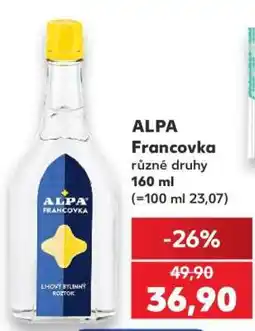 Kaufland Alpa Francovka nabídka