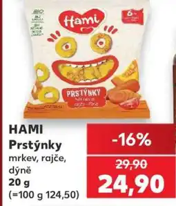 Kaufland HAMI Prstýnky nabídka