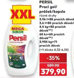 Kaufland PERSIL Prací gel/prášek/ kapsle nabídka
