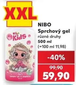 Kaufland NIBO Sprchový gel nabídka