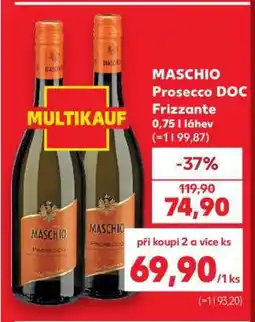 Kaufland MASCHIO Prosecco DOC Frizzante 0,75 l nabídka