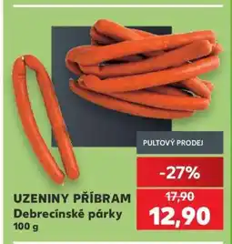Kaufland Debrecínské párky nabídka