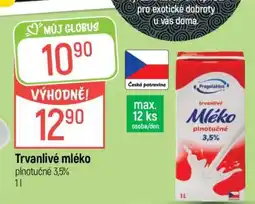 Globus Trvanlivé mléko nabídka
