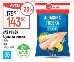 Globus VÁŠ VÝBĚR Aljašská treska filety nabídka