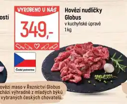 Globus Hovězí nudličky Globus nabídka