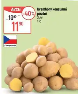 Globus Brambory konzumní pozdní nabídka