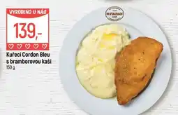 Globus Kuřecí Cordon Bleu s bramborovou kaší nabídka