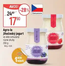 Globus Agro-la Jihočeský jogurt nabídka