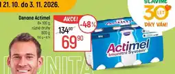 Globus Danone Actimel nabídka