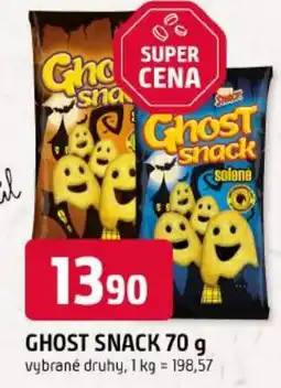 Trefa Ghost Snack nabídka