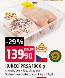 Trefa Vodňanská kuře kuřecí prsa nabídka