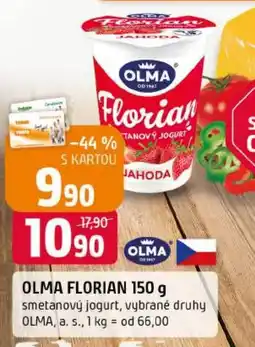 Trefa Olma Florian smetanový jogurt nabídka