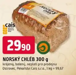 Trefa Cais norsky chleb nabídka